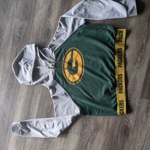 Green Bay Packers cropped hoodie